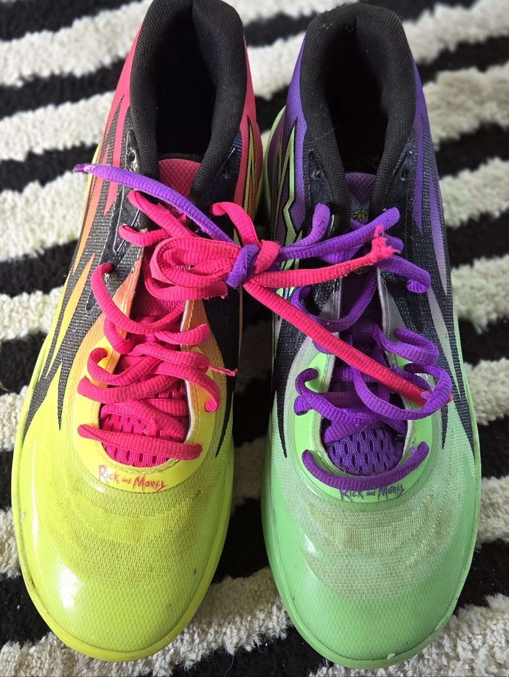 Puma x LaMelo Ball RARE Rick and Morty Shoes
